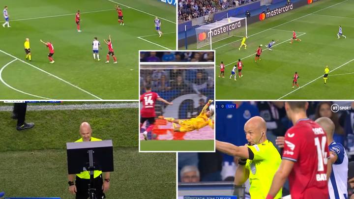 VAR controversy as Bayer Leverkusen miss penalty moments after Porto have goal ruled out in bonkers CL clash