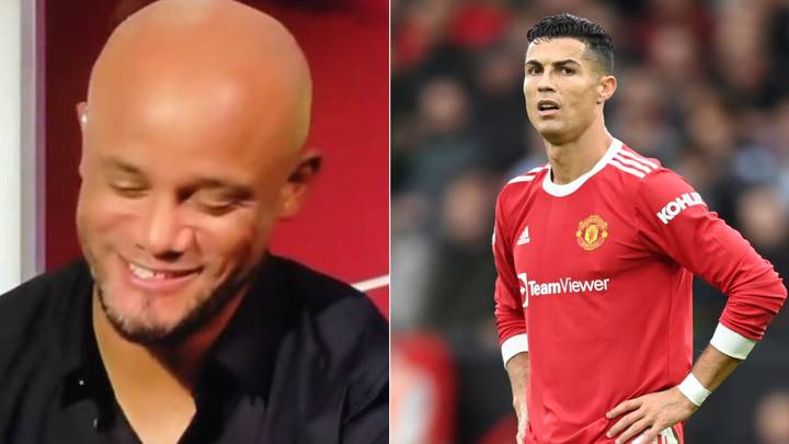 'We need players who can run' - Vincent Kompany savagely mocks Cristiano Ronaldo live on air following Man United exit