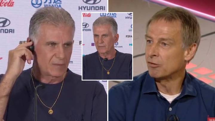 'A disgrace to football' - Carlos Queiroz tells Jurgen Klinsmann to resign after on-air BBC comments about Iran