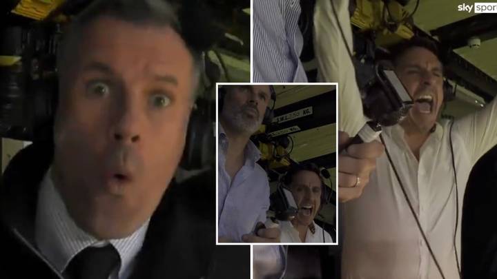 Gary Neville slammed for cheering Manchester United goal against Liverpool on commentary