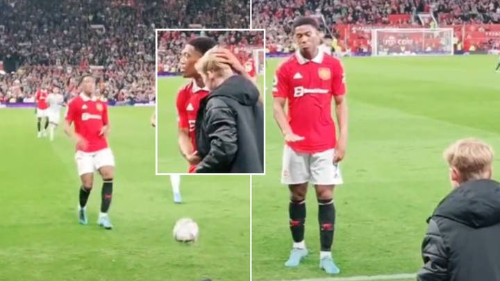 Anthony Martial told the ball boy to slow down in 'high-end time-wasting' during Liverpool win