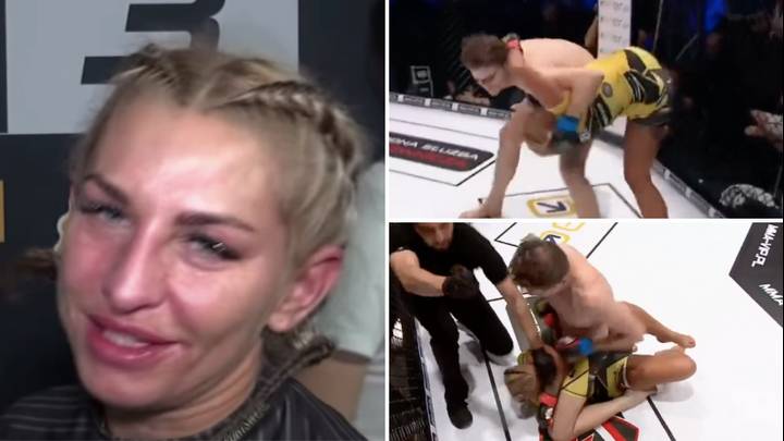 Female Fighter Destroyed By Male Opponent In Controversial Intergender MMA Bout Breaks Her Silence