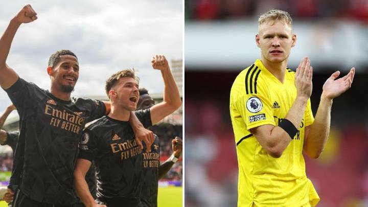 "Man mountain" - Aaron Ramsdale names the one Arsenal teammate who's "got everything"