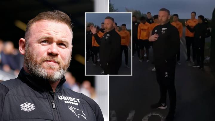 Wayne Rooney Issues Powerful And Defiant Message To Derby Fans After Club's Relegation