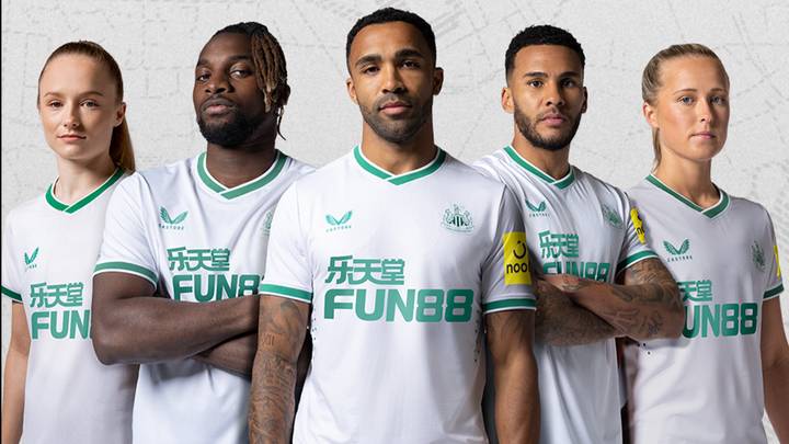 Newcastle United Unveil Controversial Third Kit In Saudi Arabia Colours
