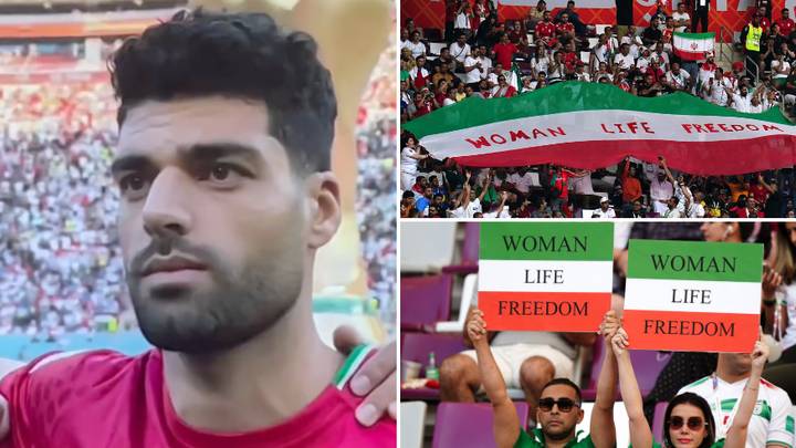 'They want to kill them': Iran players refuse to sing national anthem at World Cup in protest