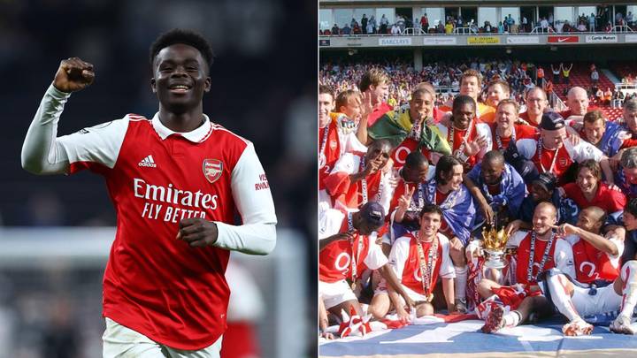 Bukayo Saka the only Arsenal player who would be in 'Invincible' team according to member of that team