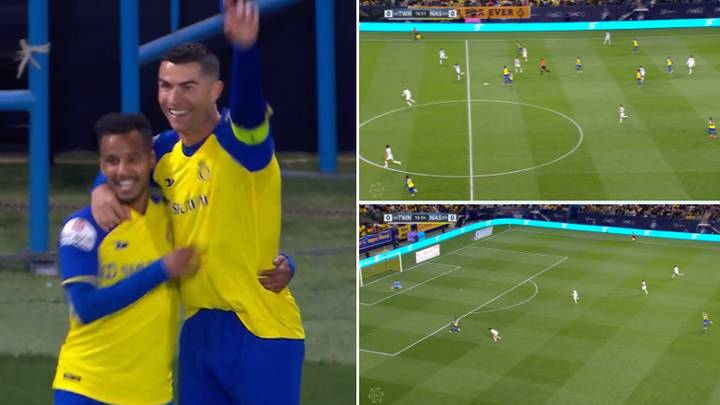 Cristiano Ronaldo provides stunning assist during Al Nassr vs Al Taawoun, his vision is unreal