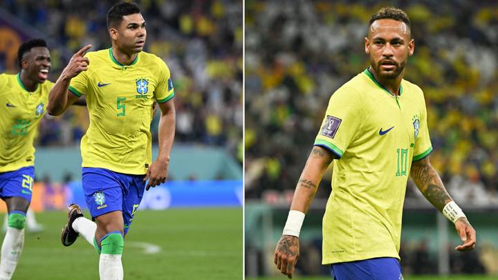 Neymar hails Manchester United star as "world's best" after World Cup performance