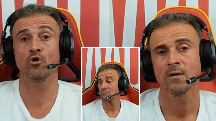People are loving Luis Enrique's Twitch debut