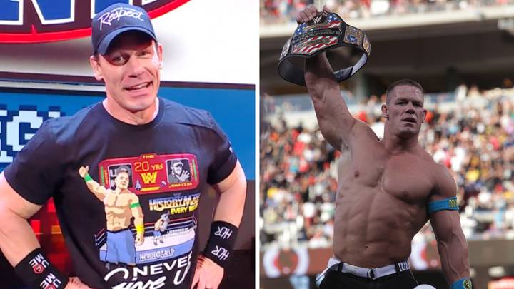 John Cena makes his grand return to WWE, he has his WrestleMania opponent locked in