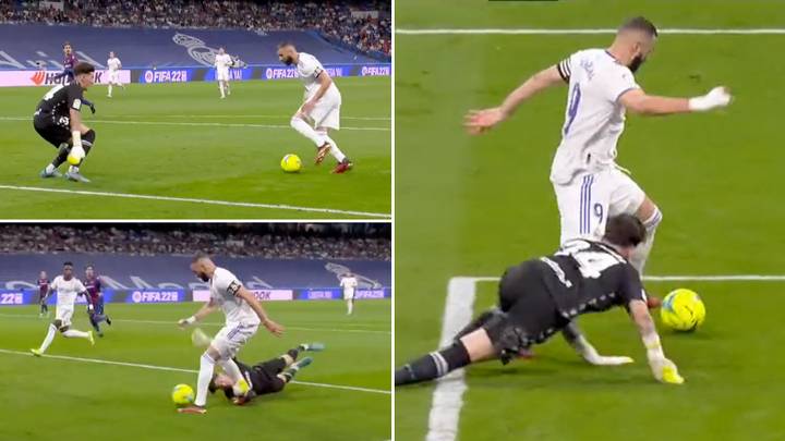 Karim Benzema Channels His Inner Ronaldo Nazario With Assist For Vinicius Jr, He Sent Goalkeeper To The Shops