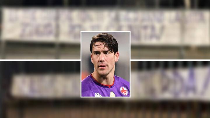 'It's Over For You' - Fiorentina Ultras Unveil Banners Threatening Striker Dusan Vlahovic Over Juventus Move