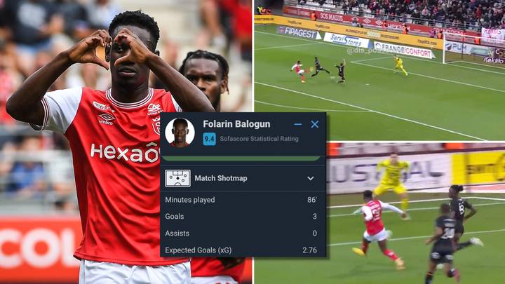 We need to talk about Folarin Balogun turning Ligue 1 into his personal playground, Arsenal fans are very impressed