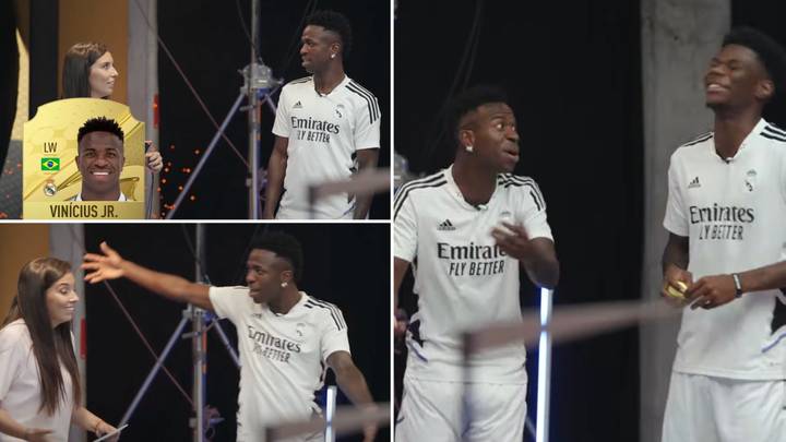 Vinicius Jr.'s reaction to low FIFA 23 stat is the realest yet, he was so offended
