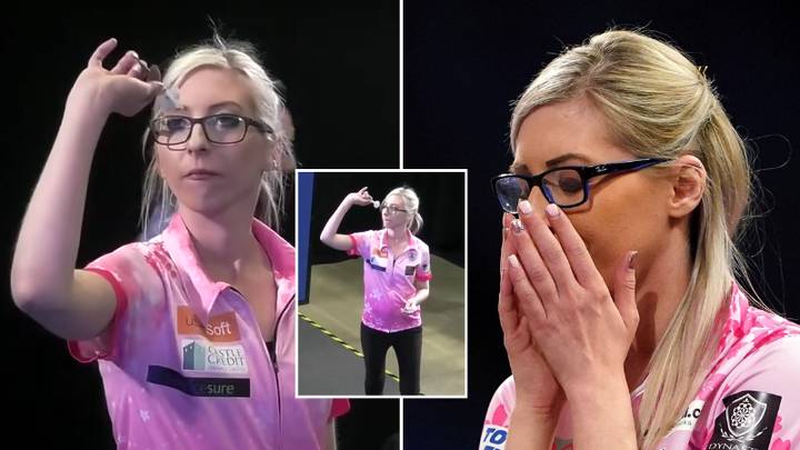 Fallon Sherrock becomes first woman to hit nine-dart finish in a PDC event