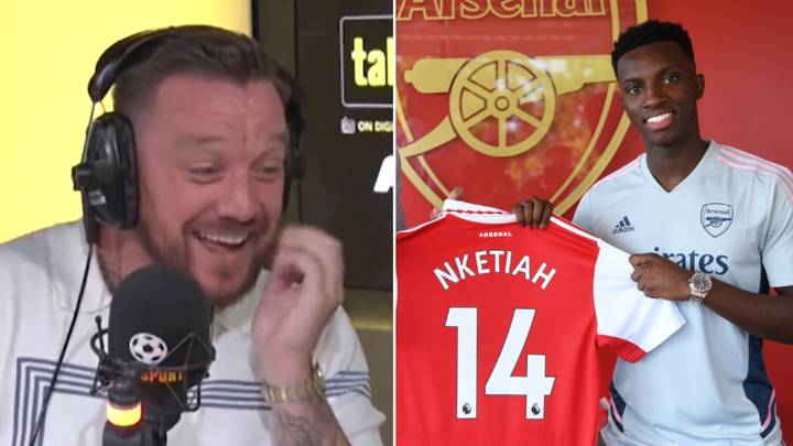 "​You Can’t Give Him Henry’s Shirt!" - Jamie O'Hara Mocks Arsenal For Giving Eddie Nketiah The No.14 Shirt
