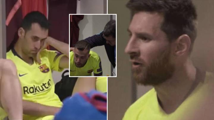 Behind-The-Scenes Footage From Barcelona's Dressing Room After They Bottled 3-0 Lead At Anfield