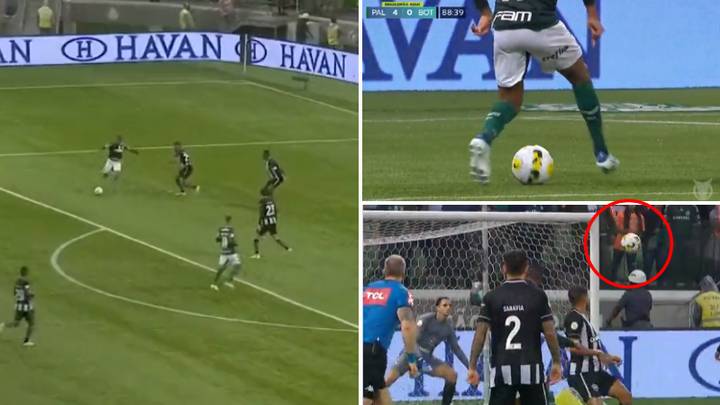 Brazilian Forward Wesley Scores Brilliant Goal After Eight Stepovers