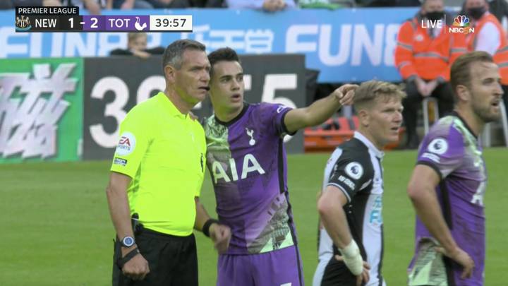 Sergio Reguilon Alerted The Referee To Medical Emergency In St James' Park Stands