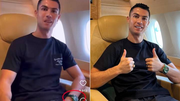 Cristiano Ronaldo có chiếc đồng hồ mới trị giá 780.000 USD theo chủ đề Ả Rập Saudi
