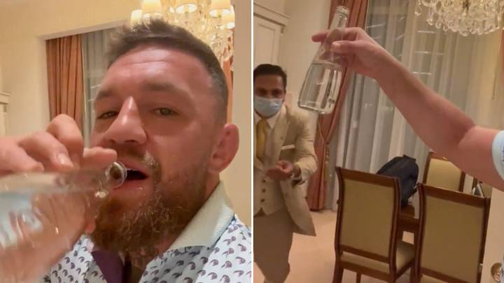 Conor McGregor Heavily Criticised For Filming Butler Fetching Him Bottle Of Water