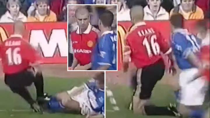 Footage Emerges Of Roy Keane's Elite Mentality After Two-Footed Challenge, His Reaction Is Incredible