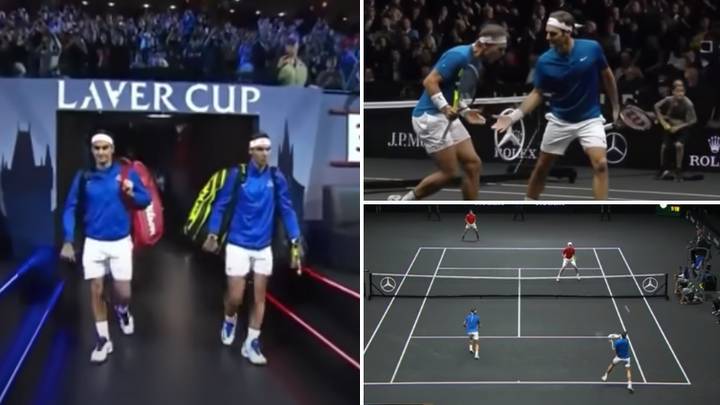 Rare Footage Of Rafael Nadal And Roger Federer Playing Doubles Together Is Poetry In Motion Stuff