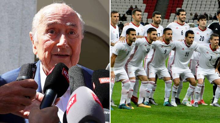 Ex-FIFA boss Sepp Blatter believes Iran should be banned from Qatar World Cup