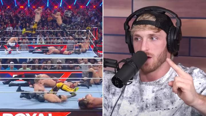 Logan Paul's insane Royal Rumble spot actually went wrong after he made a major mistake