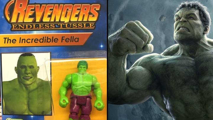 People are howling over this Avengers Hulk knock-off