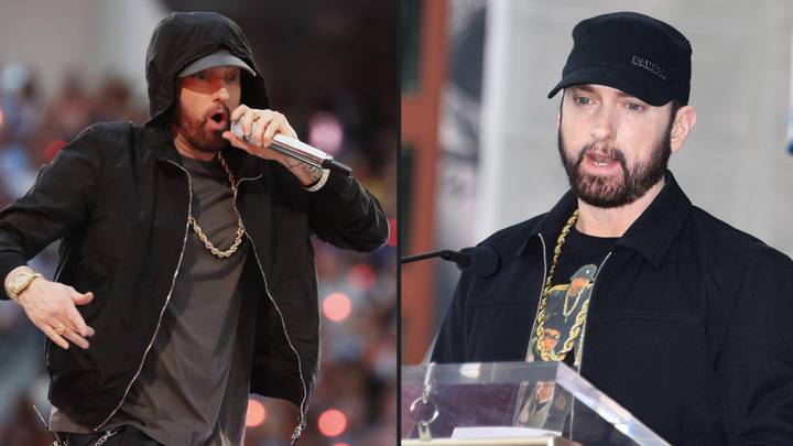 Eminem says he is honoured to be inducted into the Rock and Roll Hall of Fame as a rapper