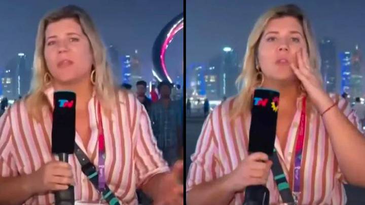 World Cup reporter robbed live on air in Qatar opening