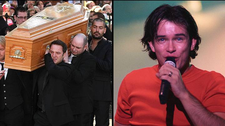Boyzone once slept by Stephen Gately's coffin so he wouldn't be alone