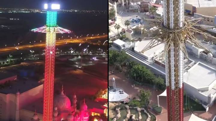 World's Tallest Swing Ride In Dubai Is 460ft Tall And Looks Terrifying