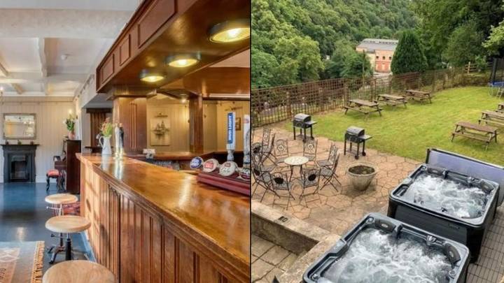 You can book entire pub for you and your mates to stay at for £15 per person a night