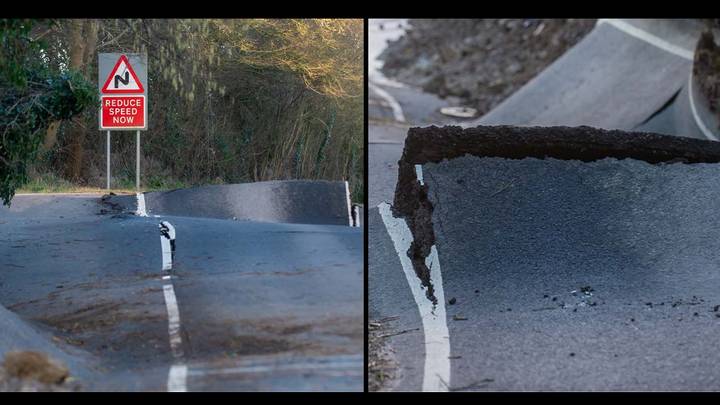 UK Road Set To Cost Millions After Mysterious Movement Leaves It Completely Warped