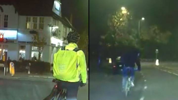 Cyclist runs red light but police face more criticism for 'doing 58 in a 20'