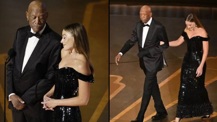 Reason why Morgan Freeman wore a single glove to the Oscars