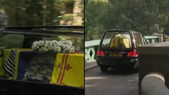 The Queen's coffin leaves Balmoral as it begins journey down the country