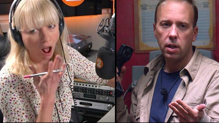 Sara Cox forced to apologise after caller brands Matt Hancock a 'c***' live on-air