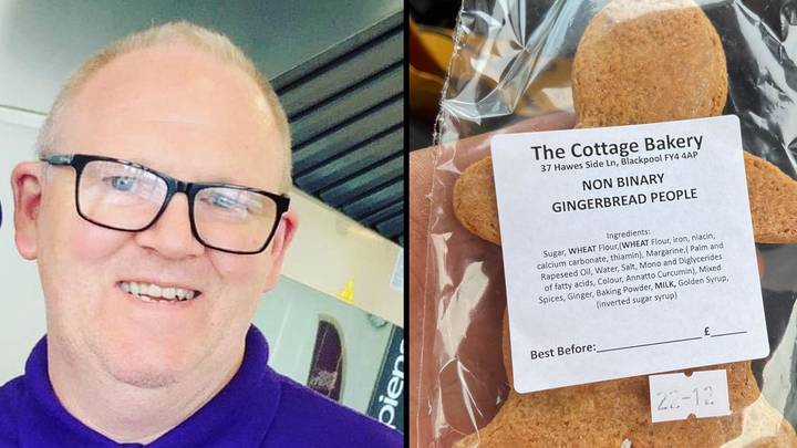 Bakery owner defends selling 'non-binary gingerbread people' after receiving backlash