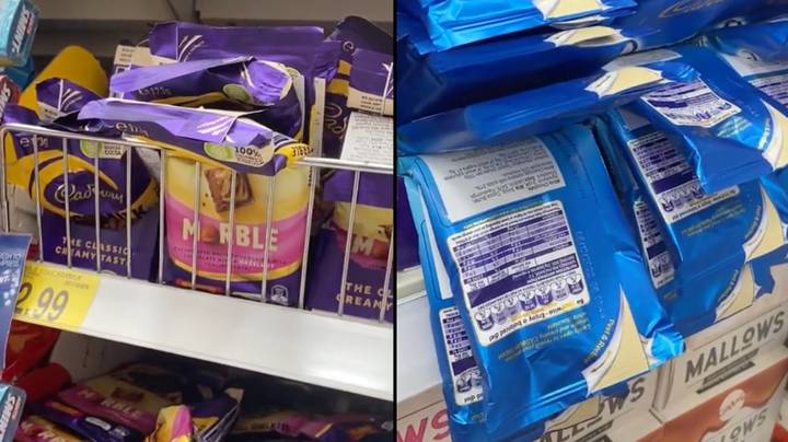 Shops In Chaos As Chocolate Melts On Shelves