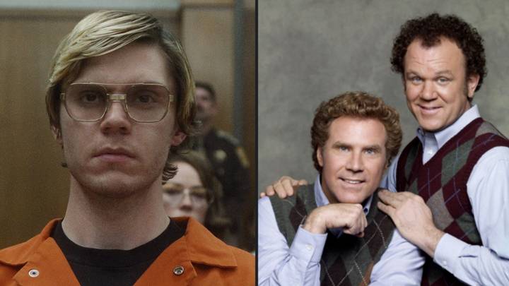 Evan Peters had to watch comedies like Step Brothers to lighten the mood after playing Jeffrey Dahmer