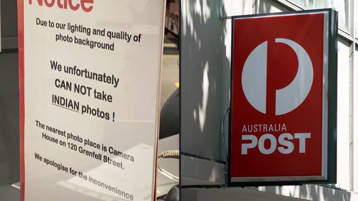 Australia Post apologises after people were furious over a branch's 'racist' sign