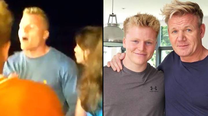 Gordon Ramsay's son accused of calling festival goer 'f**king scum' after 'row over burger'