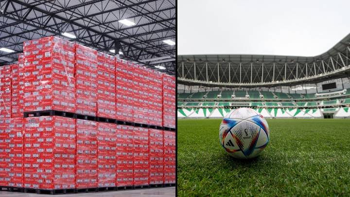 Budweiser is offering warehouse slab of beer to FIFA World Cup winners after last minute booze ban