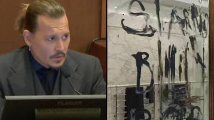 Johnny Depp Responds To Claims He Defaced A Painting By Drawing A Penis On It