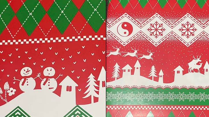 Mum's X-rated wrapping paper fail leaves people in stitches