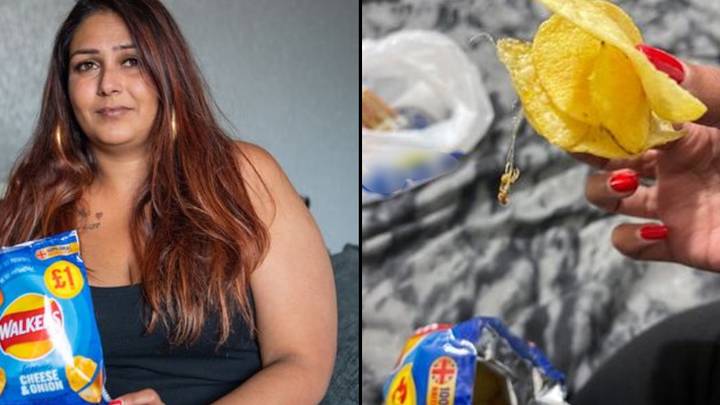 Mum Vows To Never Eat Crisps Again After Finding Cooked Spider In Packet Of Walkers